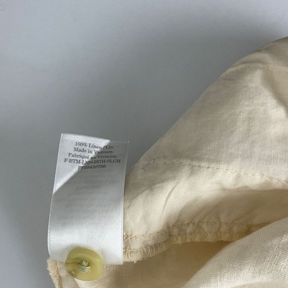 EVERLANE The Linen Way-High Drape Pant - Picture 8 of 13